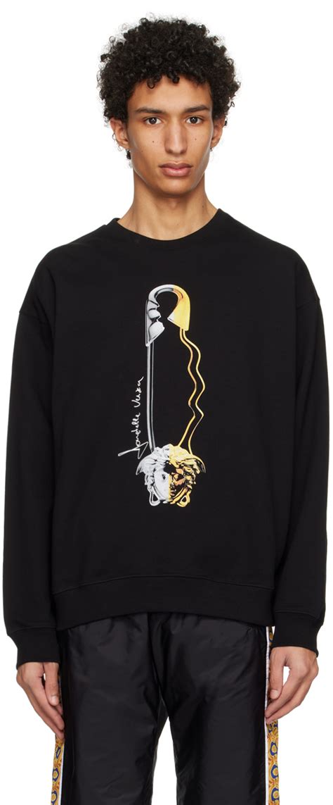 versace safety pin sweatshirt